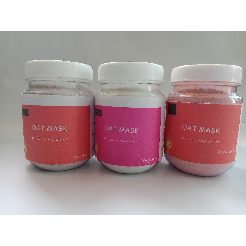 oat mask organik rosela