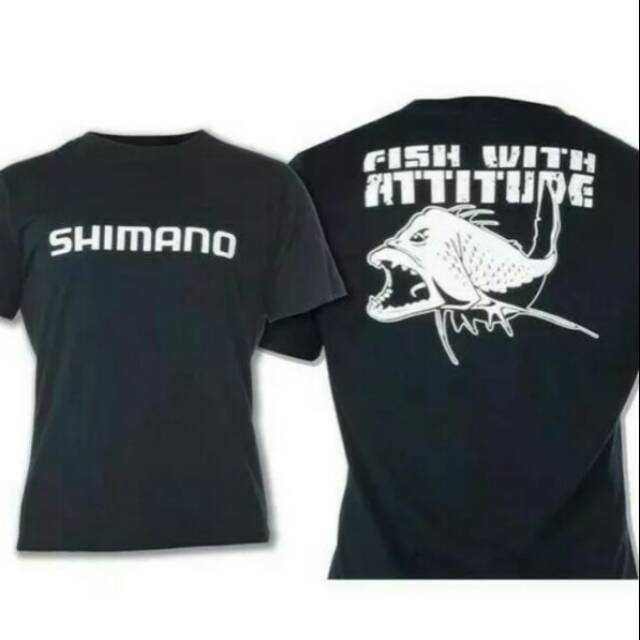Tshirt baju kaos mancing SHIMANO