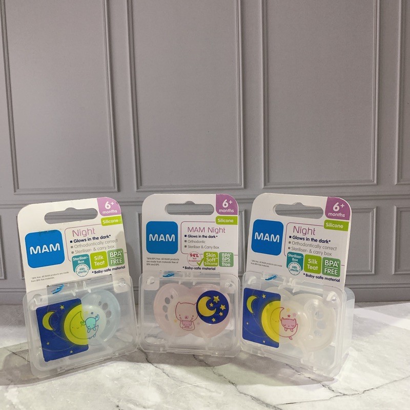 MAM Empeng Pacifier Night 6+