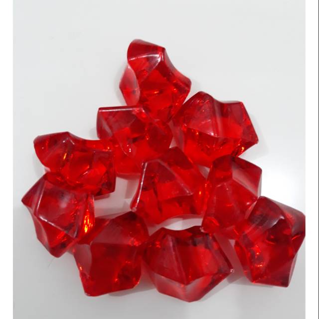 Medium Rainbow Rock - transparent rock