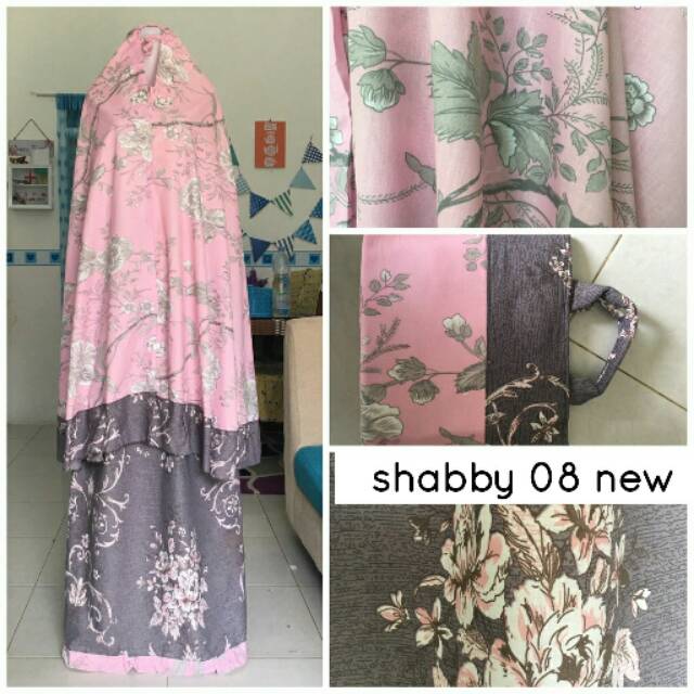 Mukenah katun Shaby Chic
