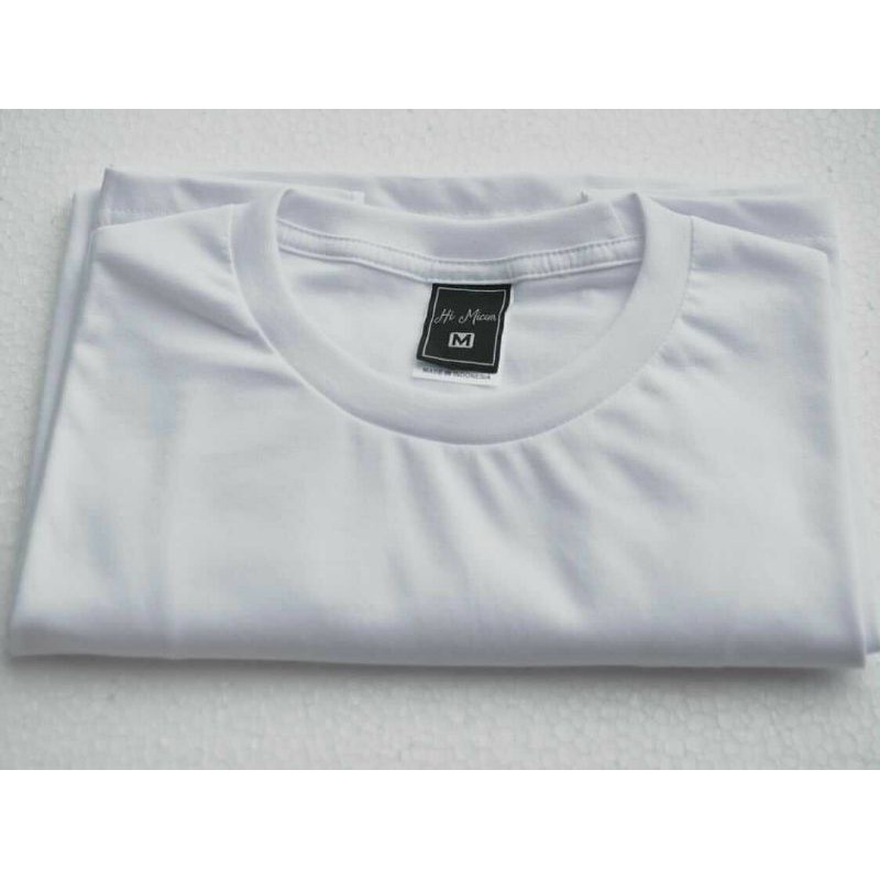 Kaos Polos HiMicun Putih