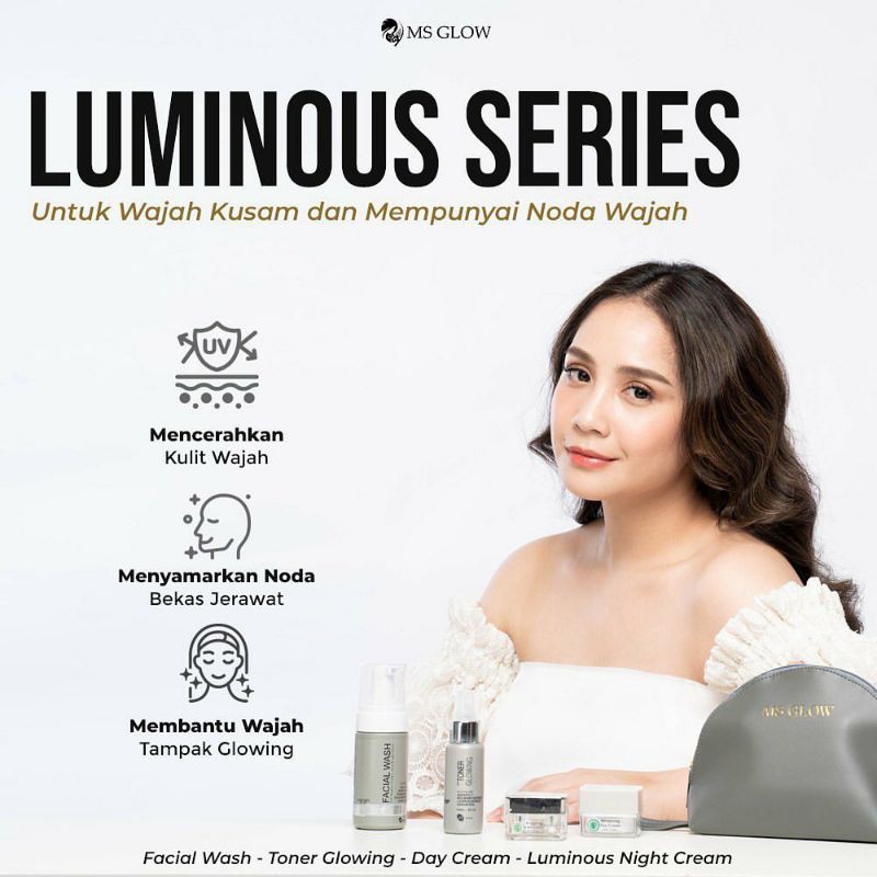 MS GLOW Paket Wajah