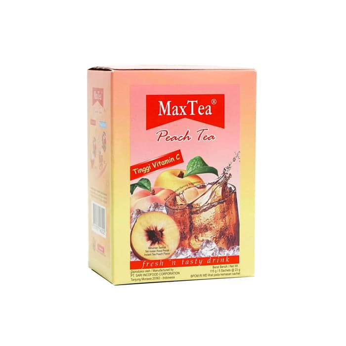 MAXTEA PEACH TEA 5x23G