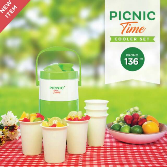 PICNIC TIME COOLER SET