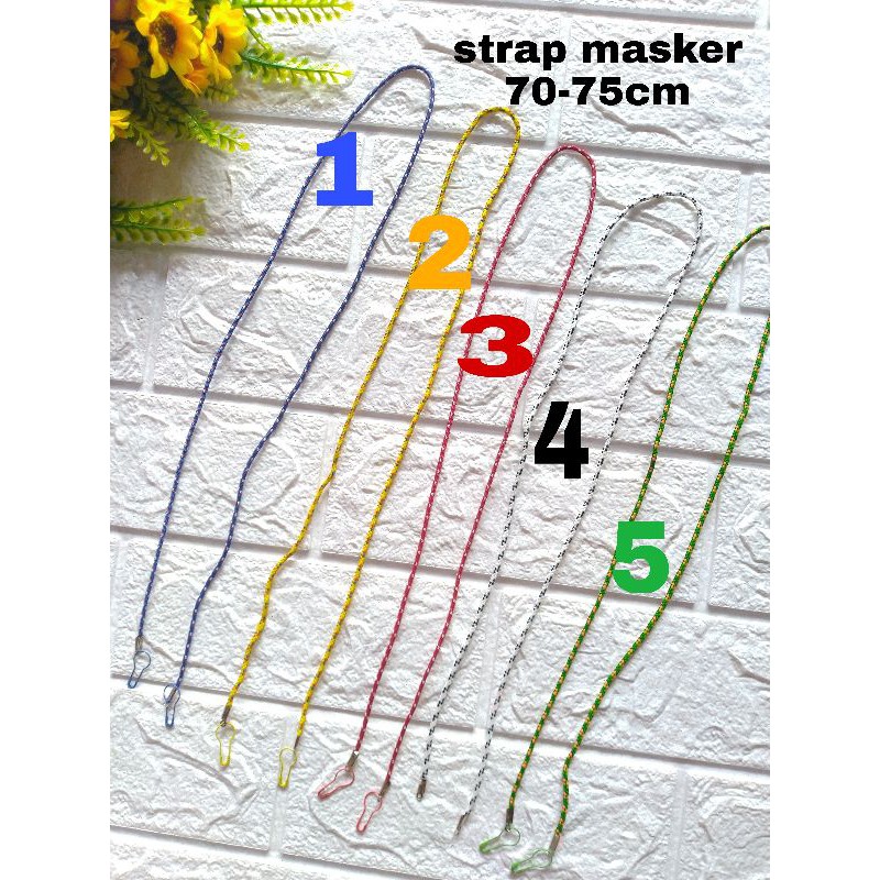 strap masker tali simpel