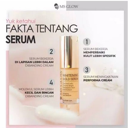 MS GLOW  SERUM GOLD