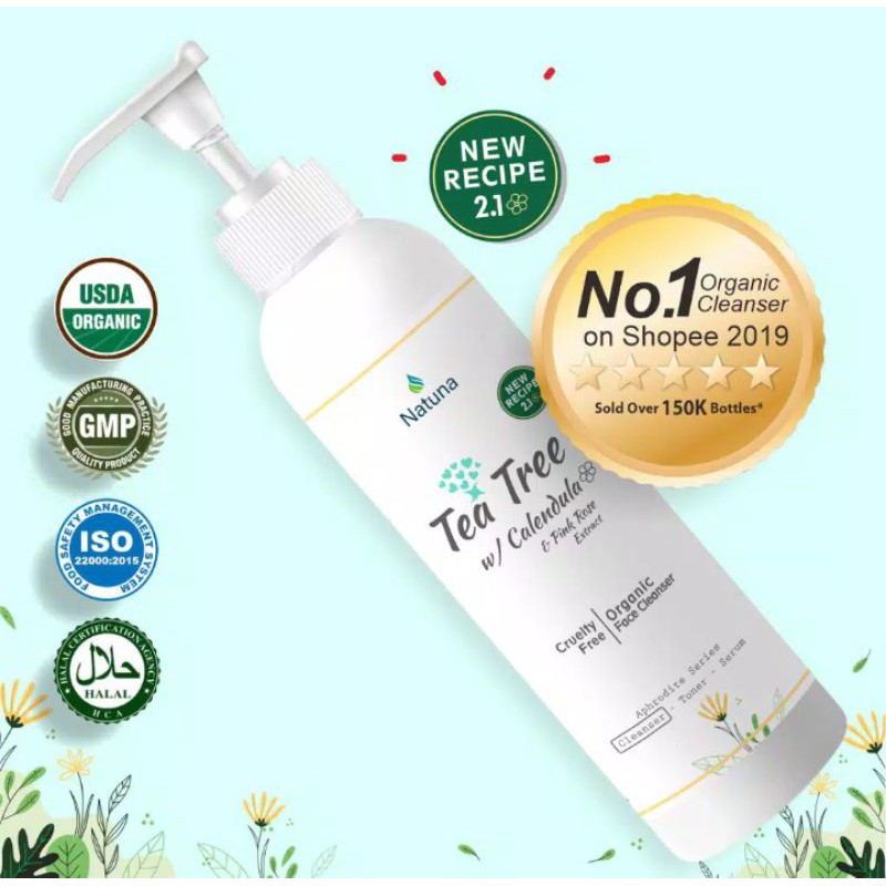 Natuna TeaTree Face Cleanser