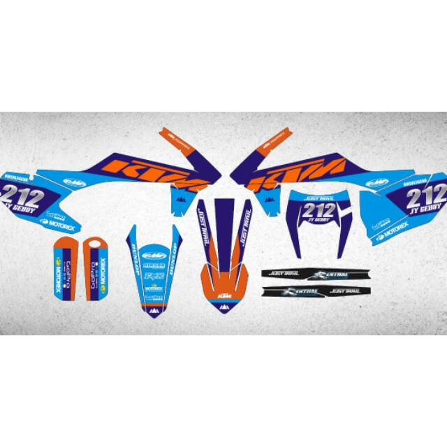 Decal KTM bebas edit