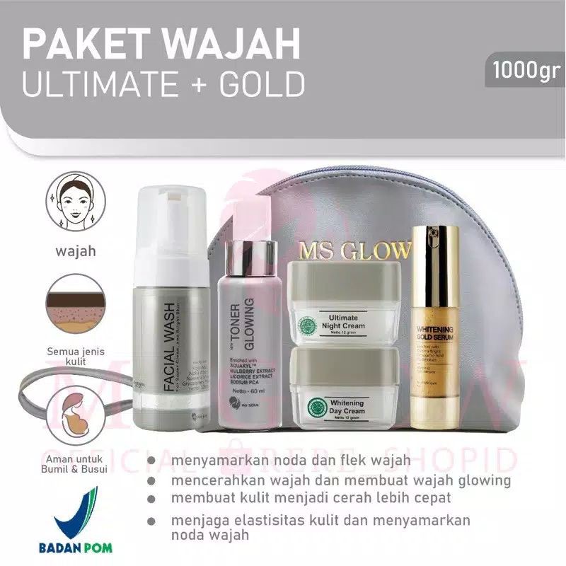 PAKET ULTIMATE MS GLOW ORIGINAL