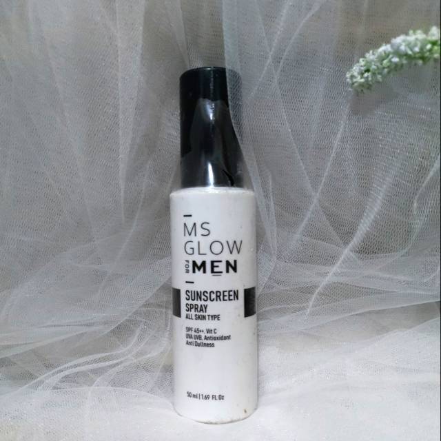 SUNSCREEN SPRAY MS GLOW MEN ORIGINAL 100%