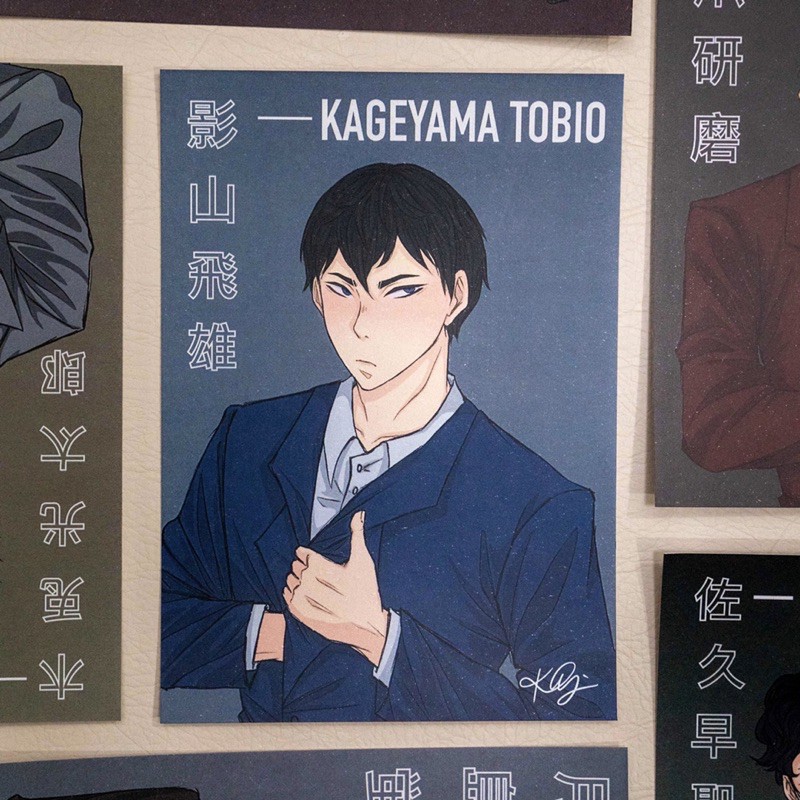 kageyama art print