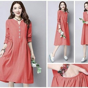 MD TERESIA DENIM MERAH