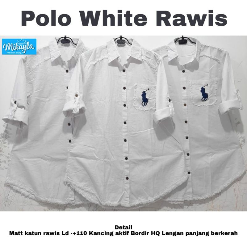 Tunik White Rawis