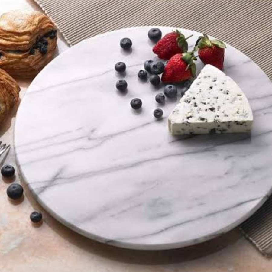 Marble Turn Table Chefmade - Meja Putar