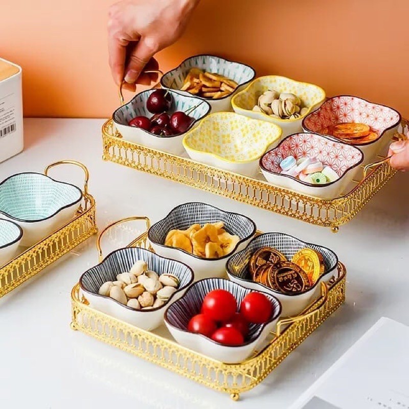 serving tray with bowl