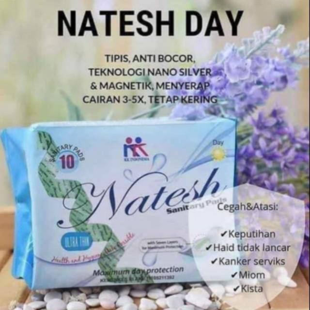 Pembalut NATESH - DAY USE