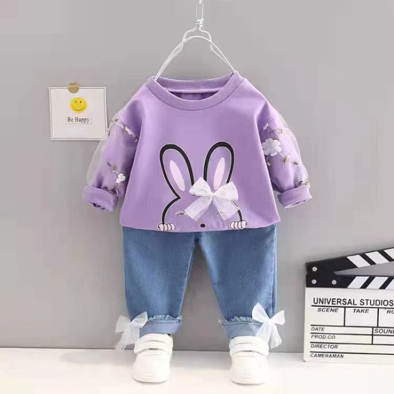 Setelan Import Sweater & Celana Jeans
