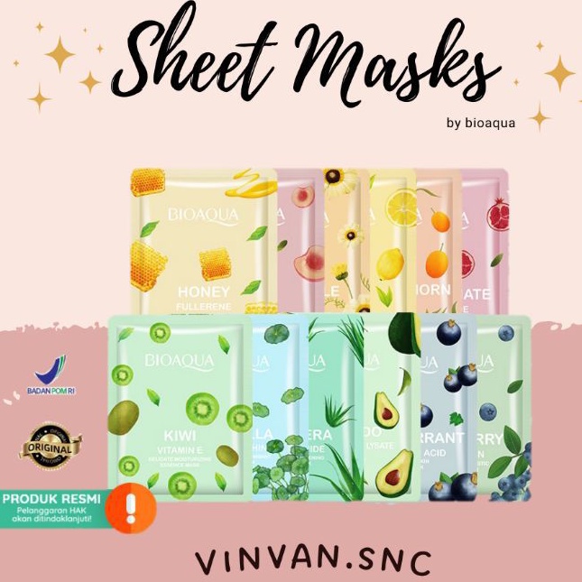 [COD] SHEETMASK by bioaqua