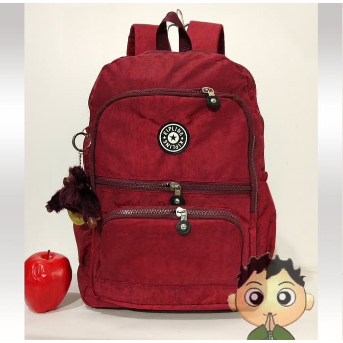 Tas Kipling Ransel MD951 Marun HC
