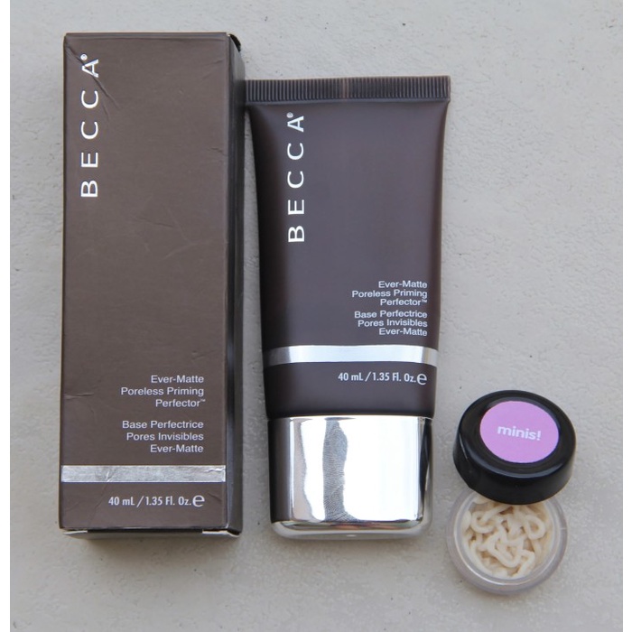 BECCA EVER-MATTE PORELESS PRIMING PERFECTOR - 3 ML in jar