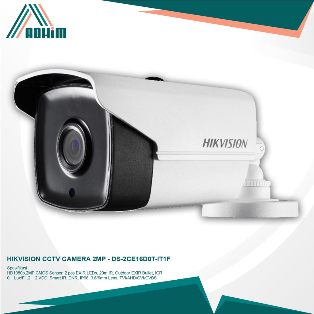 HIKVISION CCTV CAMERA 2 MP - DS-2CE16D0T-IT1F
