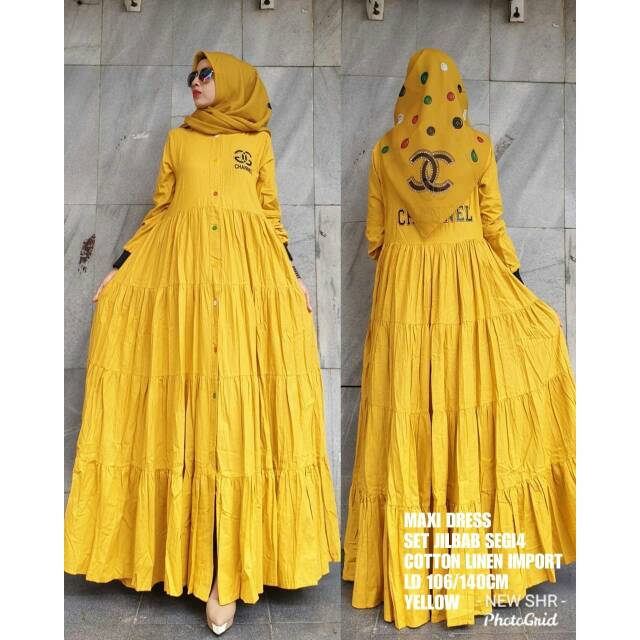 MAXI DRESS SET SEGI 4