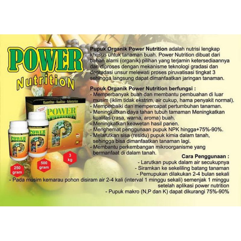 POWER NUTRION K