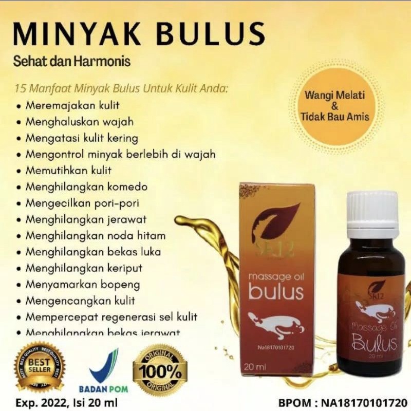 Minyak Bulus Aroma Melati