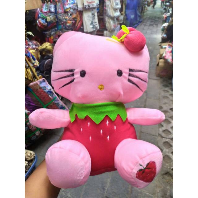 Boneka Hello Kitty Ukuran Sedang