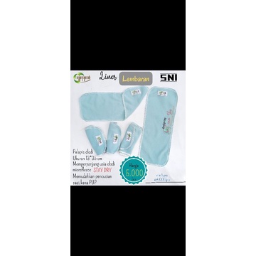 liner clodi lembaran