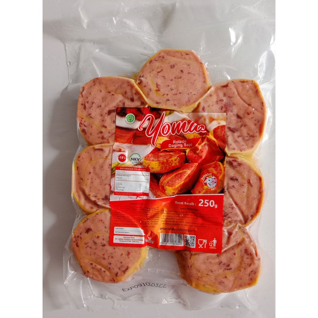 Yomas Rolade Sapi 250 gr