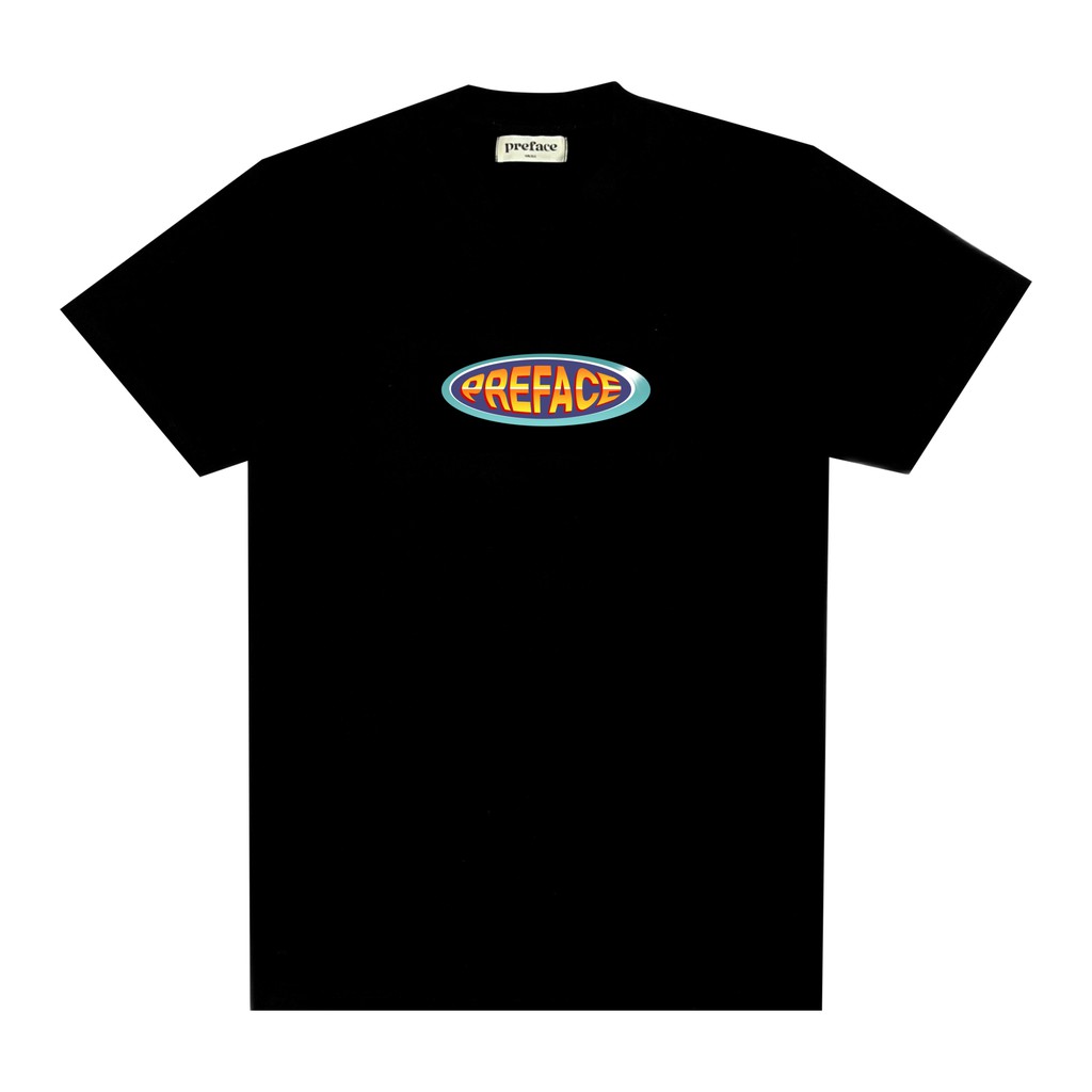 [ORI] Eliptic PREFACE Tee Black Kaos Pria