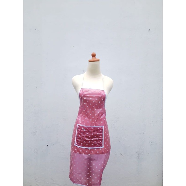 Celemek Plastik Print