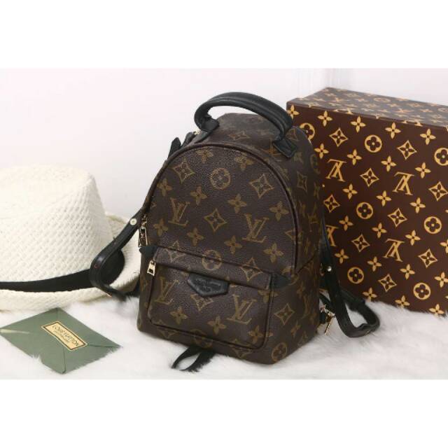 Louis Vuitton Zaino Palm Spring Mini Backpack<br/>Complete With LV Box<br/>Code : M41562#spss3