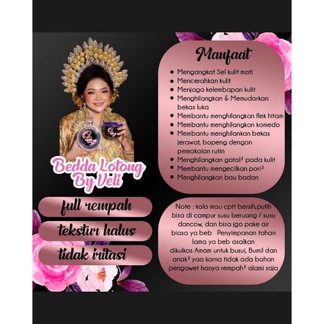 Lulur Bedda Lotong Velis