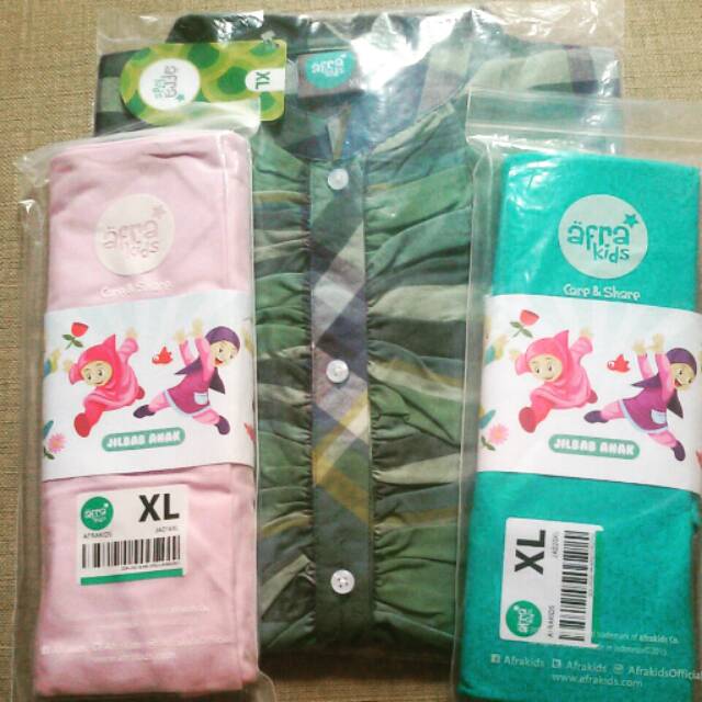 Paket tunik jilbab