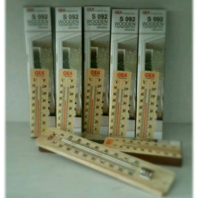 Termometer ruang kayu gea