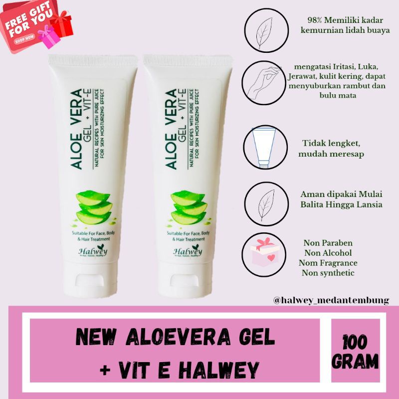 [Halwey] Aloevera Gel