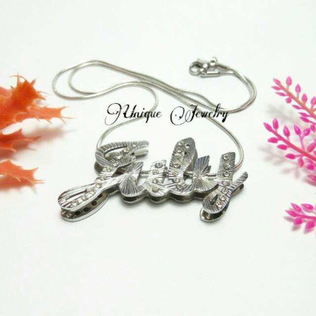 Kalung monel pasir sinar