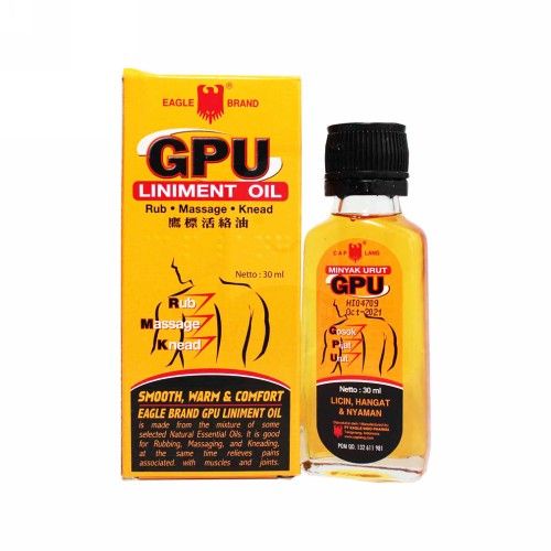 Cap Lang Minyak Urut Gpu 30 Ml