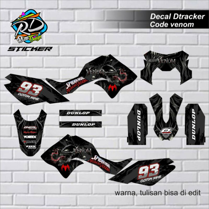decal KLX/D-Tracker venom