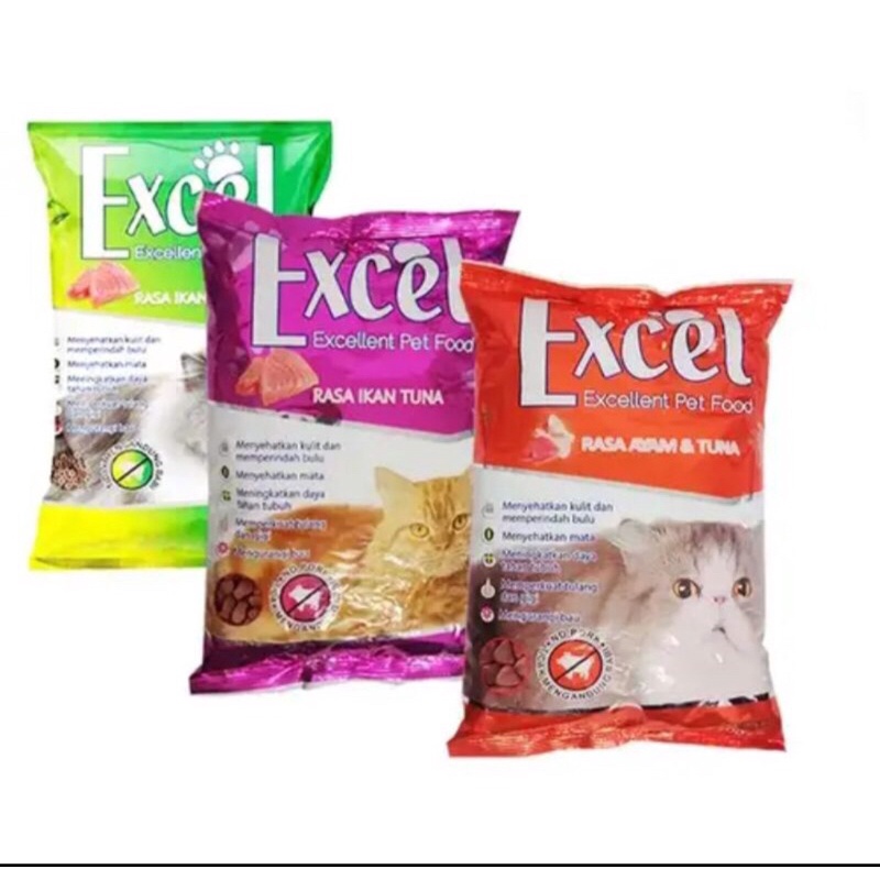 Excel 500gr makanan kucing