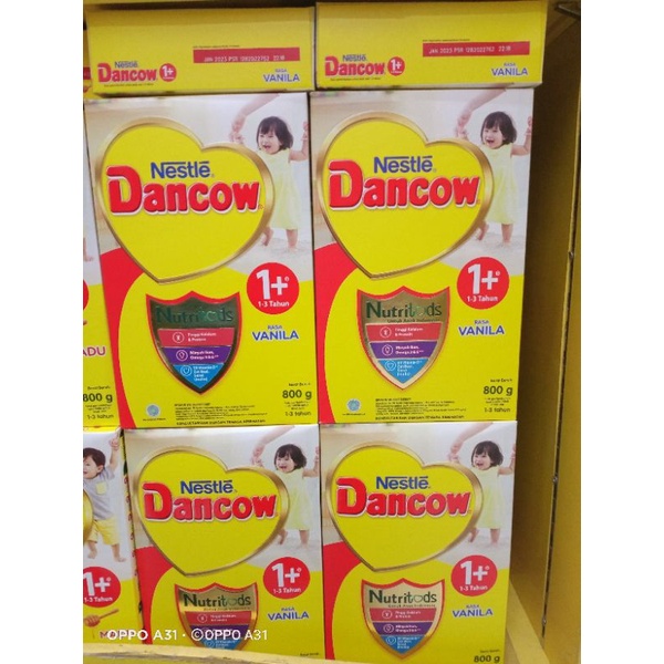 Dancow 1+ vanila,madu 800gr