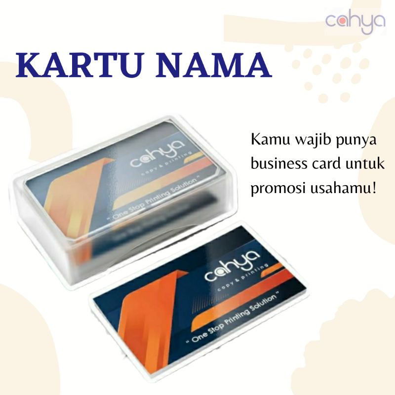 CETAK KARTU NAMA