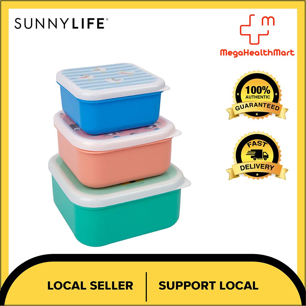 Sunnylife Kids Nested Container Explorer Tempat Makanan Anak