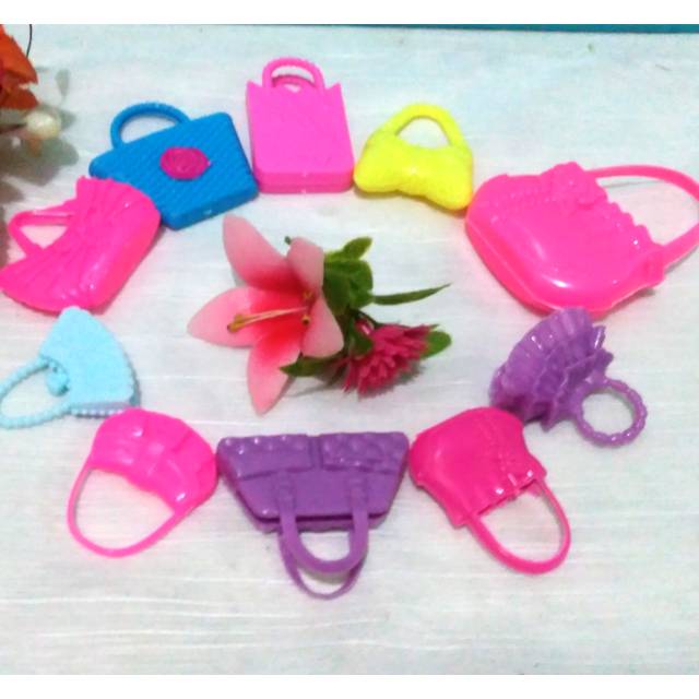 1pc tas barbie import