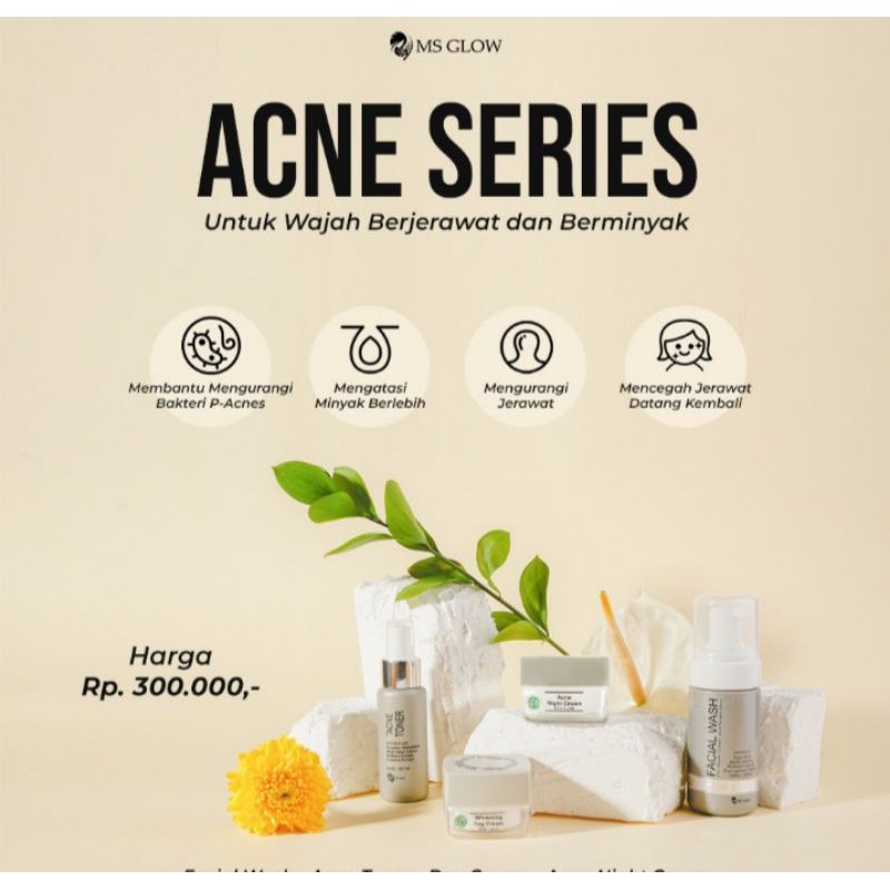 MS GLOW PAKET ACNE