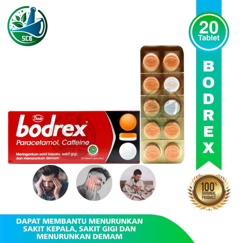 Bodrex 1 box isi 20tablet