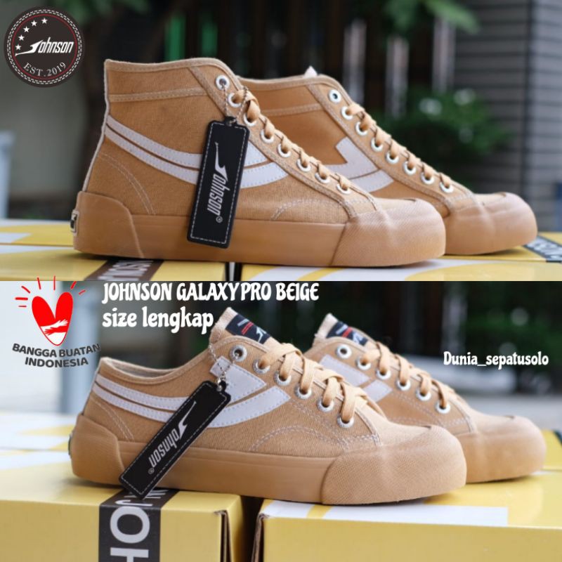 Johnson Galaxy Pro Beige High & Low Original